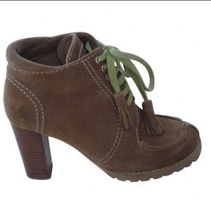 See by Chloe Suede Lace Up Boots